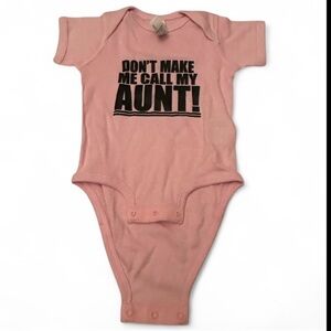 Pink Baby Onesie with Fun Print